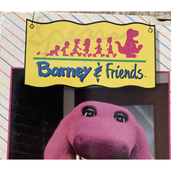 Barney And Friends Lot 2 Caring Means Sharing & Play It Safe VHS Time Life Video - Picture 7 of 10